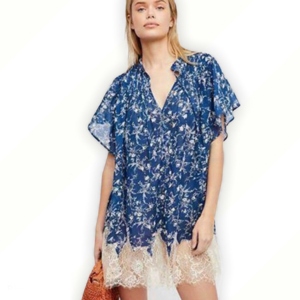 Free People Marigold Tunic Dress and Slip